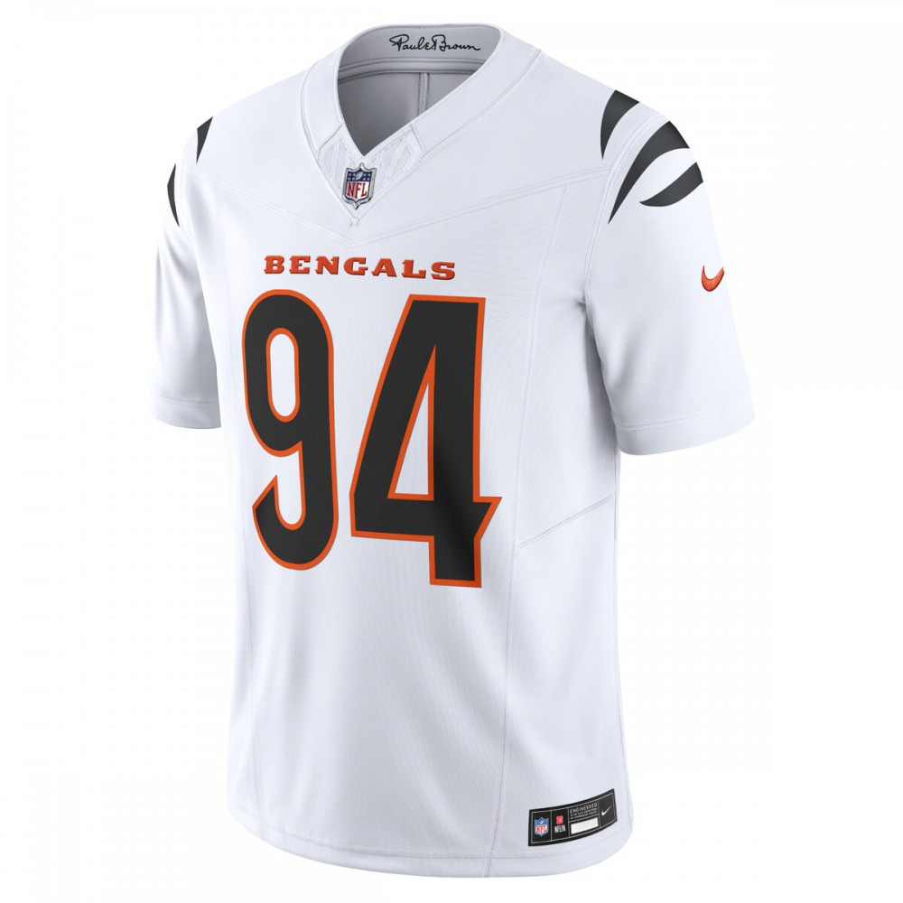 Sam Hubbard Cincinnati Bengals Nike Vapor F.U.S.E. Limited Jersey - White-Profan Arena